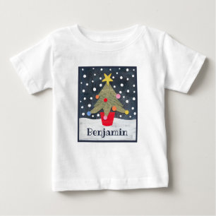 Camiseta Árvore de Natal Personalizada