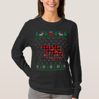 Árvore de Natal Rat Luz Decoração Xmas Sweater