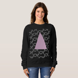 Camiseta Árvore de Natal Rosa Feliz Natal Inverno