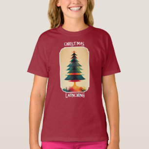 Camiseta Árvore de Natal sendo removida Xmas Design artís