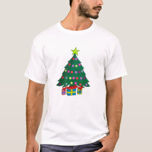Camiseta Árvore de Natal Sensível