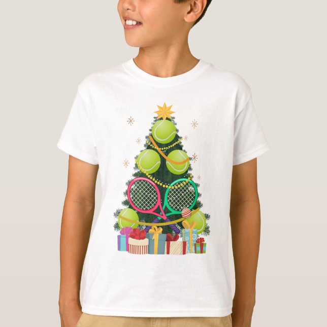 Camiseta Árvore de Natal tênis (Frente)