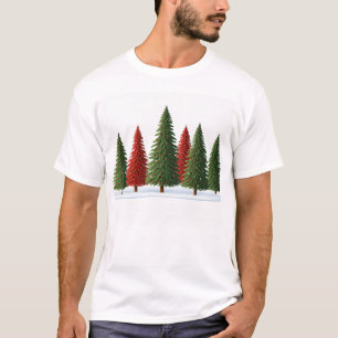 Camiseta Árvore de Natal Verde: Momentos Adoráveis e Especi