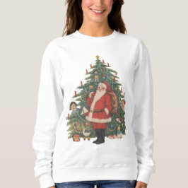 Camiseta Árvore de Natal Vitoriana Papai Noel