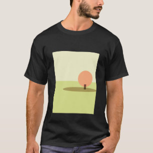 Camiseta Árvore de Outono, Folhagem de Outono, Paisagem Min