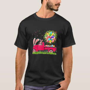 Camiseta Árvore de Ovos de Felz pascoa Bunny Pit Bull