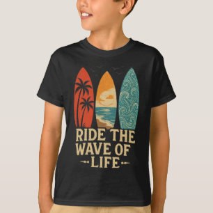 Camiseta Árvore de Palma Havaí Tropical Praia de Surf Pranc