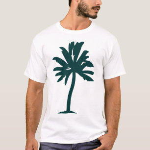 Camiseta Árvore de Palma - Verde Escuro