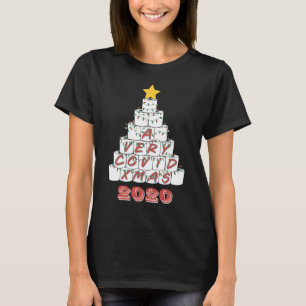 Camiseta Árvore de papel da Ferramenta CovID Engraçada de