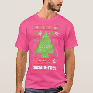 Camiseta Árvore de Quimis de mesa periódica