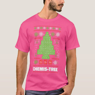 Camiseta Árvore de Quimis de mesa periódica