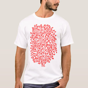 Camiseta Árvore de Setas - Vermelho na Luz
