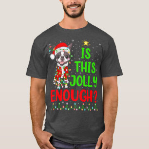 Camiseta Árvore De Xmas É Jolly O Suficiente Para Boston Te