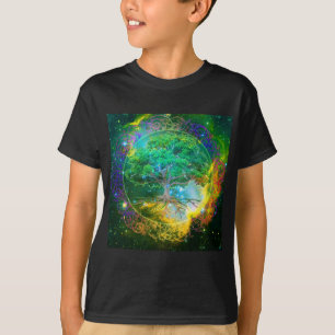 Camiseta Árvore do bem-estar da vida