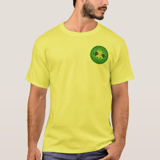 Camiseta Árvore do caril - parte dianteira e parte traseira