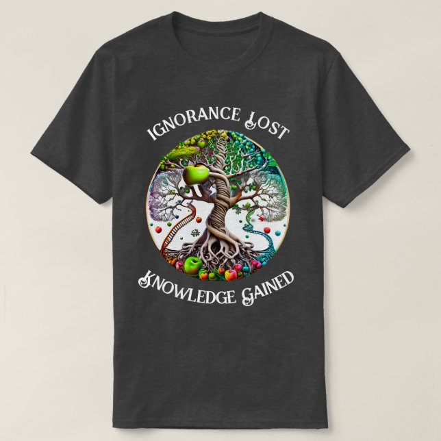 Camiseta Árvore do Conhecimento 01 (Frente do Design)