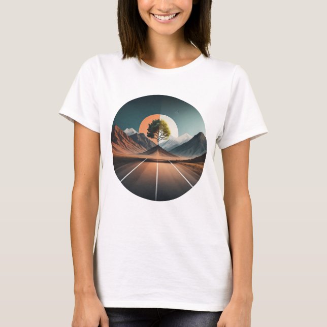 Camiseta Árvore do deserto (Frente)