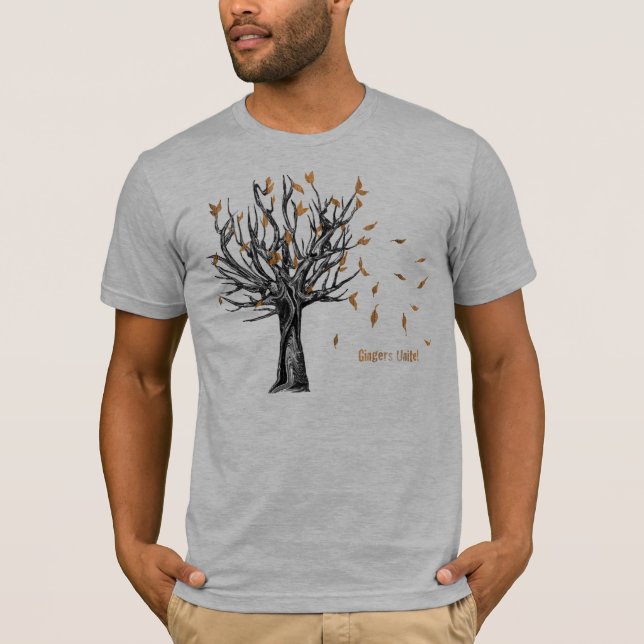 Camiseta Árvore do gengibre (Frente)