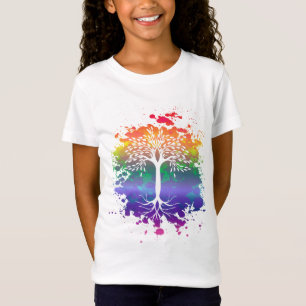 Camiseta árvore do hippie