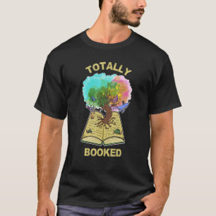 Camiseta Árvore Do Lover Do Livro De Leitura De Verão Total