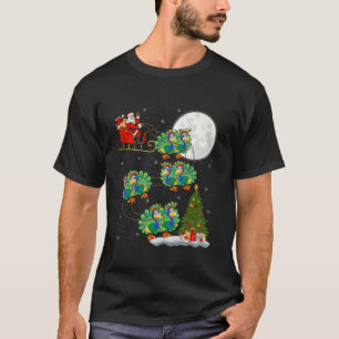 Camiseta Árvore do Natal Luz Papais noeis Engraçados Andand