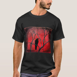 Camiseta Árvore do Pássaro Negro