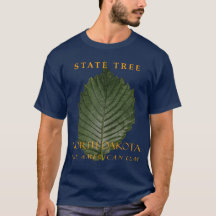 Árvore do Território de Dakota do Norte O Olmo Ame