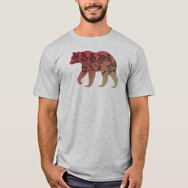Camiseta Árvore do urso (Frente)