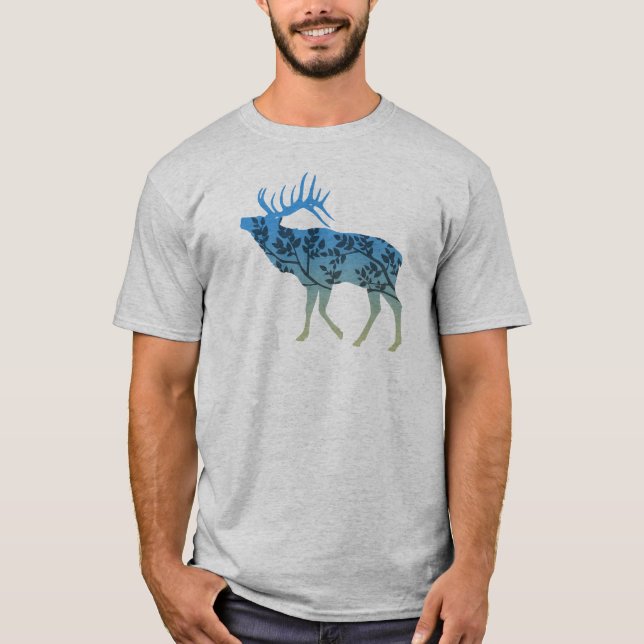 Camiseta Árvore Elk (Frente)