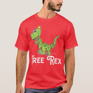 Camiseta Árvore Engraçada Re Dino Dinossaur Luzes De Natal