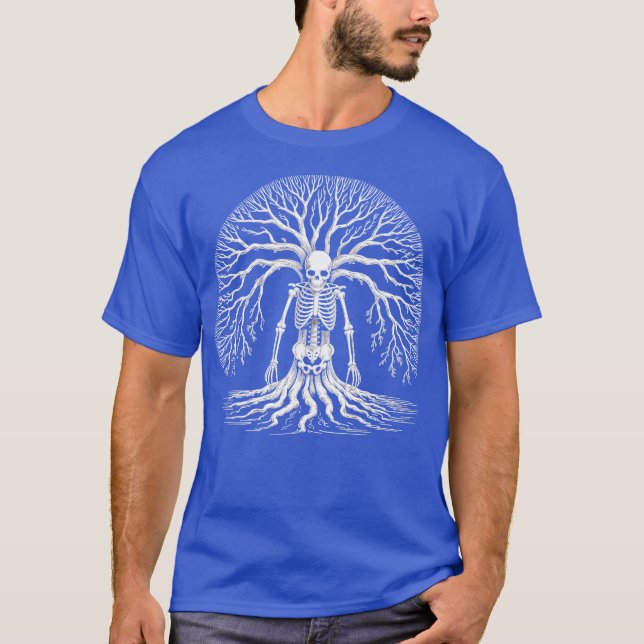Camiseta Árvore Esqueleto (Frente)