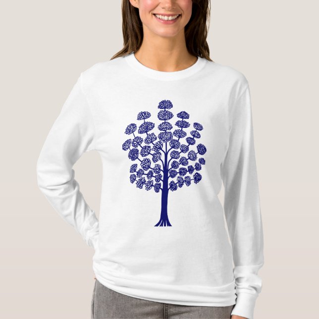 Camiseta Árvore Estilizada (Frente)