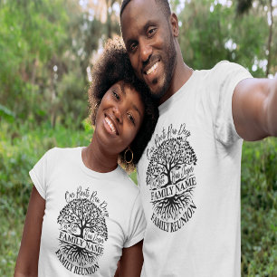 Camiseta Árvore Familiar de Reunião