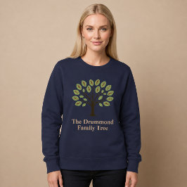 Camiseta Árvore Genealógica Com Anos de Nascimento