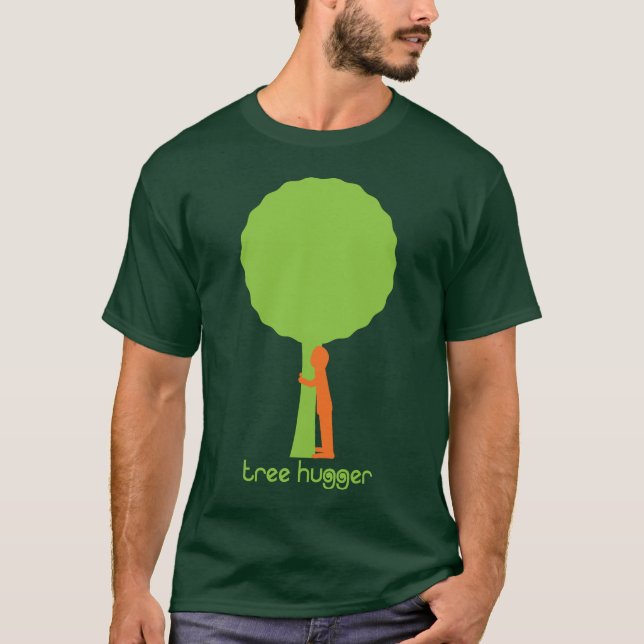 Camiseta Árvore Hugger (Frente)
