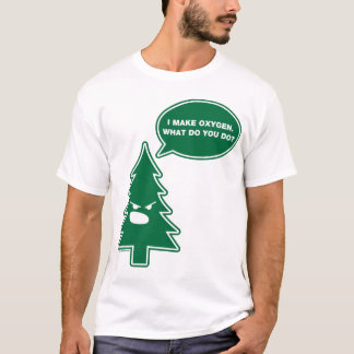 Camiseta Árvore irritada (batata frita)