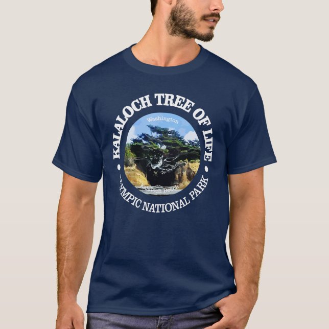 Camiseta Árvore Kalaloch da Vida (Frente)