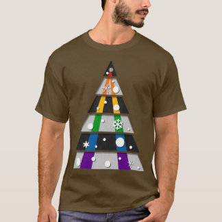 Camiseta Árvore LGBT Ally Xmas