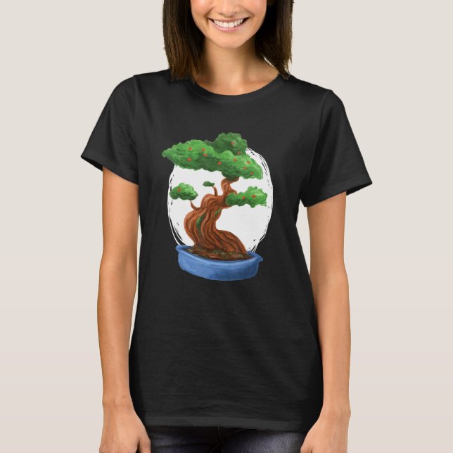 Camiseta Árvore Mini Bonsai (Frente)