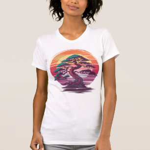 Camiseta Árvore Mística de Bonsai - Estética Retroprotetora