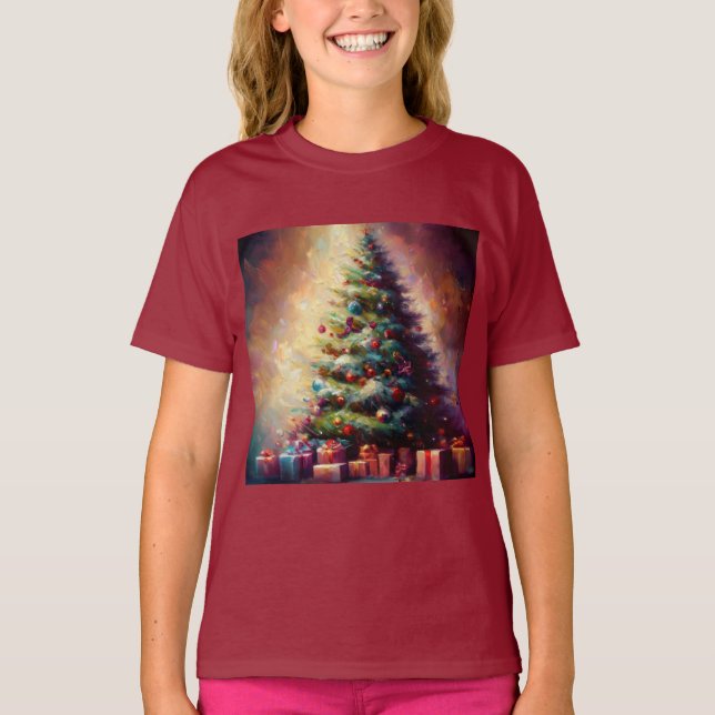 Camiseta Árvore Natal 3 (Frente)