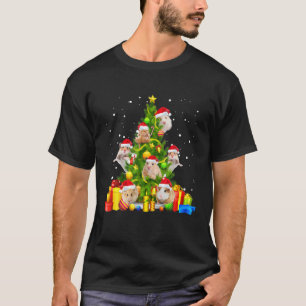 Camiseta Árvore Natal de Hamster - Presente X-Mas Santa Ha