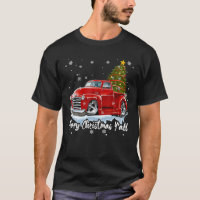 Árvore Natal Red Truck Xmas Vintage dá Feliz