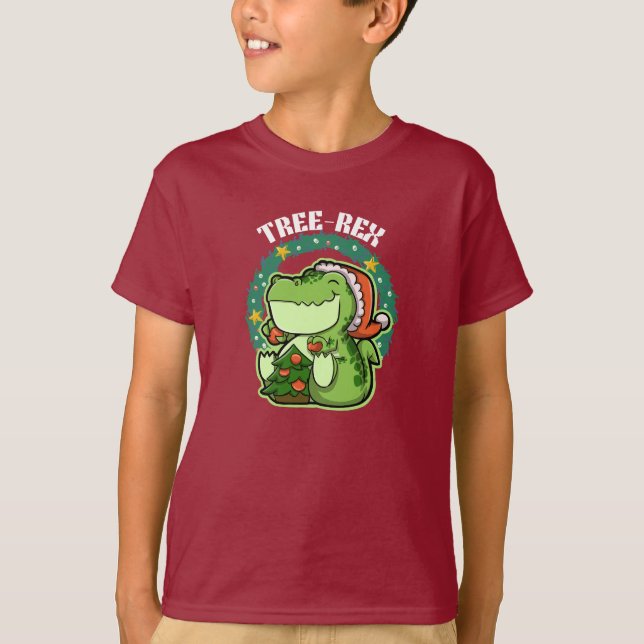 Camiseta Árvore Natal - Rex (Frente)