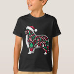 Camiseta Árvore natalícia Candy Shetland Sheepdog Papais no<br><div class="desc">Árvore de Natal Candy Shetland Sheepdog Papais noeis de Natal Crianças</div>