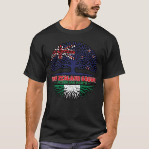 Camiseta Árvore nigeriana neozelandesa da Nova Zelândia