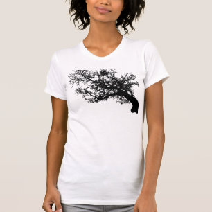 CAMISETA ÁRVORE PRETA