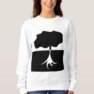 Camiseta Árvore Preta e Branca