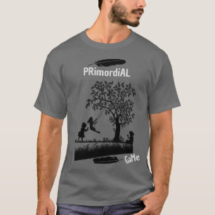 Camiseta Árvore Silenciosa Sombra Preta Gráfico Artístico U