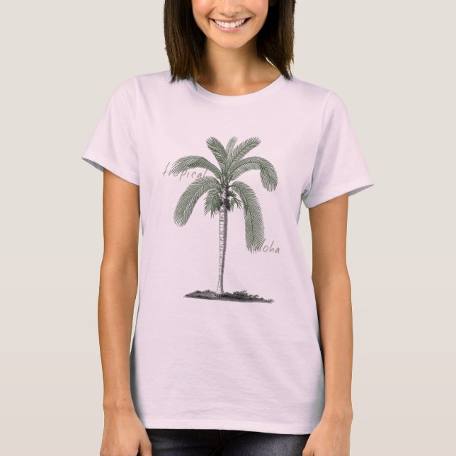 Camiseta Árvore tropical (Frente)